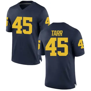 Youth Game Greg Tarr Michigan Wolverines Brand Jordan Football College Jersey - Navy